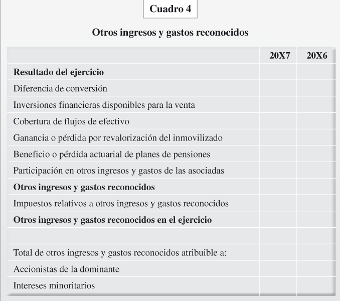 La NIC 1: Presentación De Estados Financieros. Su Efecto En El ...